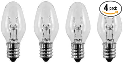 EFP Replacement Bulb for The Sticky Dome Flea Trap | 15 Watt, 120 Volt Dimmable Bulb with a Screw-in Base - Includes 4 Bulbs