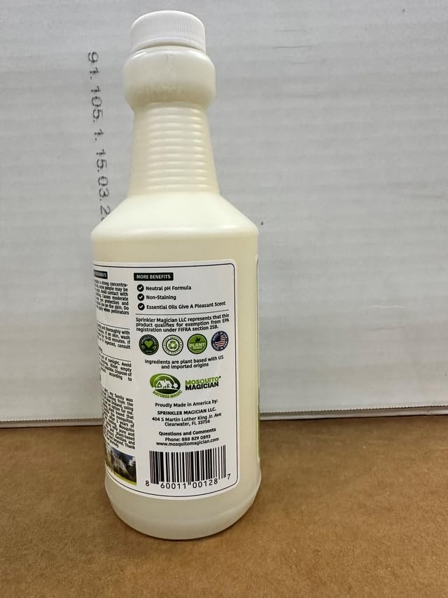 Mosquito Magician Indoor Pest Spray – Design for Indoor Use to Neutralize Spiders, Roaches, Ants & Flies with Plant-Sourced Essential Oils, Efficient Ready to Use Home Pest Spray – Cedarwood, 16 OZ