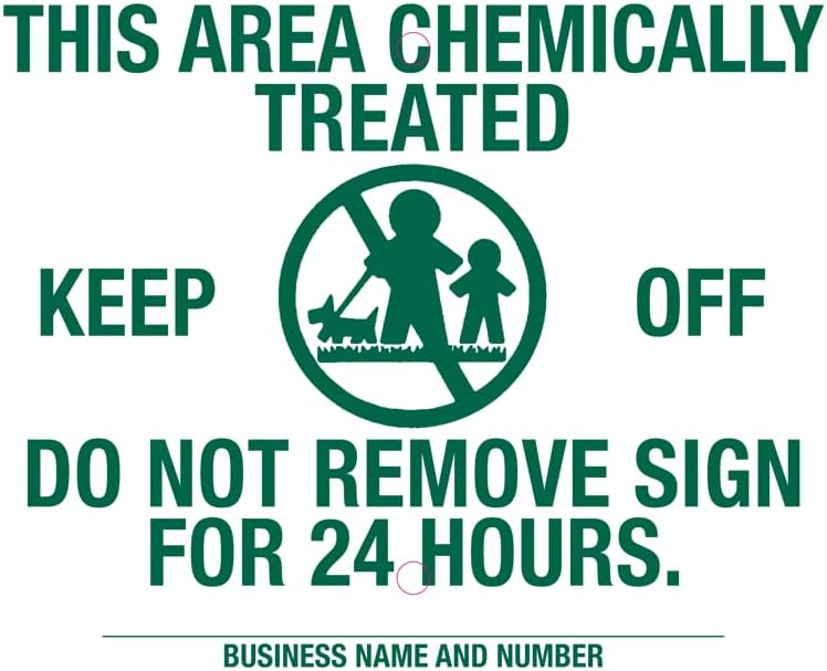 Lawn Treatment Application Stakes & Iowa Signs (Premium Style Stakes / 1,000 pc. Pack)