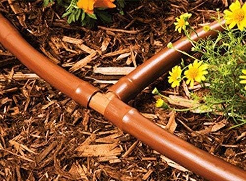 Irrigation Fittings Kit for 1/2" Tubing 20 PIECE SET - 5 Tees, 5 Couplings, 5 Elbows, 5 End Cap Figure 8 Plugs - Barbed Connectors (For Rain Bird 16mm .520 ID and Compatible Drip or Sprinkler Systems)