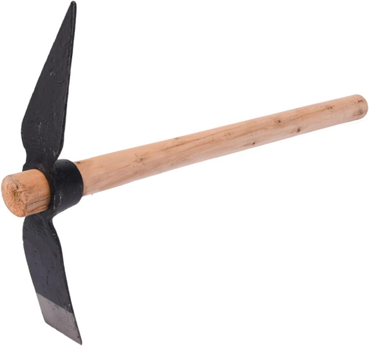 Garden Hoe Pick, 15.7 Inch Weeding Mattock Hoe Garden Pick Axe Multipurpose Gardening Hand Tool for Gardening Cultivator Weeding Seeding Turning Soil 
