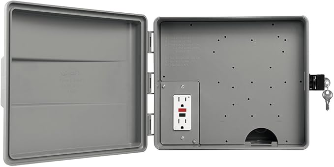 Orbit 10 Pack Outdoor Waterproof Sprinkler Timer Cabinet for Indoor Irrigation Controllers