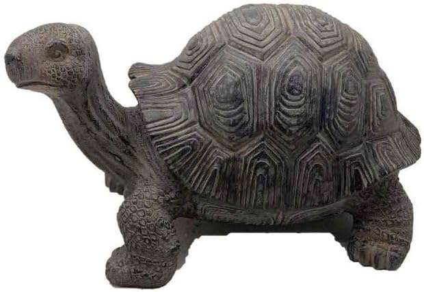 Galt International Tortoise Turtle Garden Statue 18" - Polyresin Outdoor Garden Decor Yard Patio Decoration Animal Sculpture