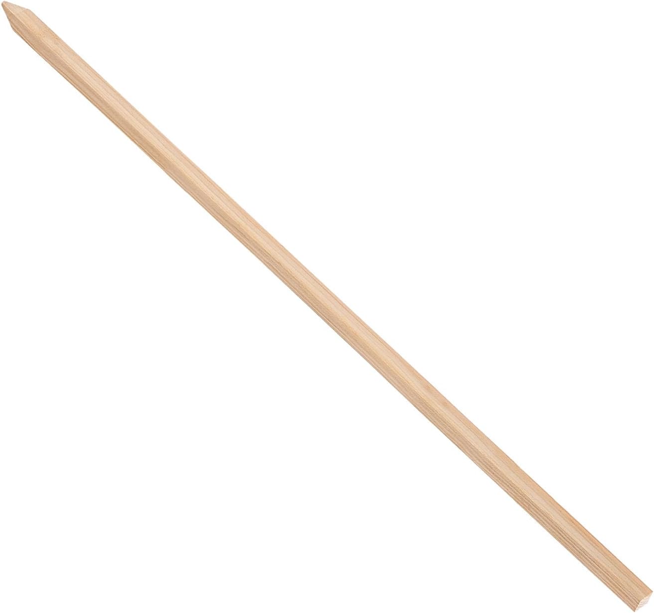 VEVOR Wooden Garden Stakes, 25 Pcs 48x0.75x0.75 in Survey Grading Stakes, Garden Ground Stake with Sharp Point, Fir Wood Plant Support Stake, Sign Posts for Silt Fence Backyard Boundaries Baselines