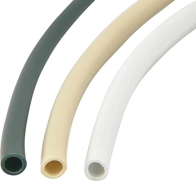 Raindrip 016005P 1/4-Inch Drip Irrigation Supply Tubing, 50-Foot, for Irrigation Drippers, Drip Emitters, and Drip Systems, Black Polyethylene (Pack of 4)