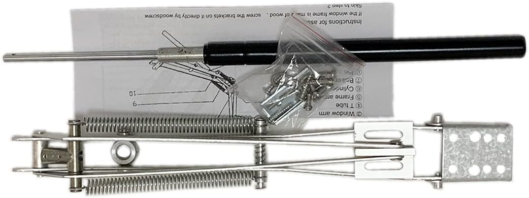 BIBISTORE Automatic Greenhouse Vent Opener Auto Solar Cold Frame Window Openers Agriculture Hothouse Roof Opening Kits Gardening Greenhouse Accessories-33 Lbs Lift Capacity,Two Springs