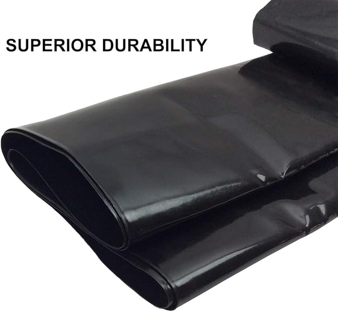 Pond Liner, 20 Mil 7 x 10 Feet Pond Liners for Outdoor Ponds, Black LDPE Fish Pond Liner for Small Ponds, Streams Fountains and Garden Waterfall