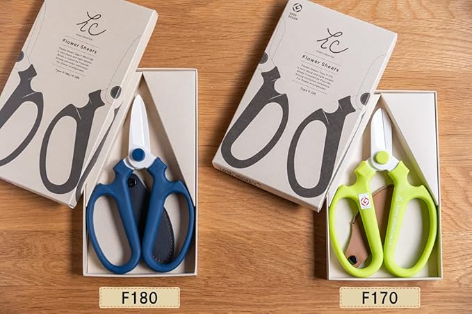 SAKAGEN HAND CREATION Flower Shears Type F-170 Scissors (Blue)