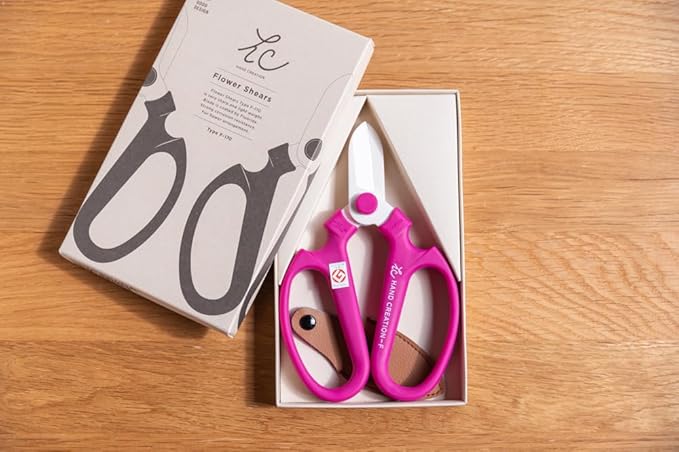 SAKAGEN HAND CREATION Flower Shears Type F-170 Scissors (Blue)