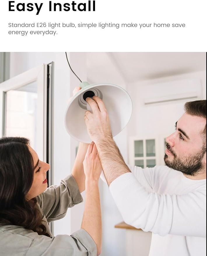 BSOD Refrigerator Light Bulb, 6000K Daylight Light Bulbs 95+ CRI, LED 5W Eq 40W, 120V E26 Base G45 Globe Small Lightbulbs, Vanity Waterproof Full Spectrum for Fridge, Bathroom, Office, Plants...
