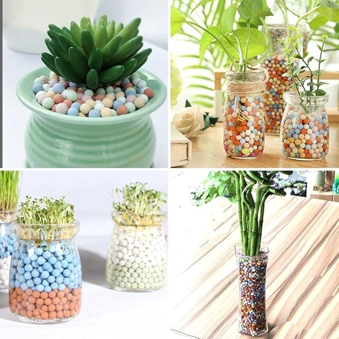 6LBS Clay Pebbles Gardening Ceramsite Orchid Rocks Drainage Water Purification Ceramsite Decor Cultivation Soil Stone Horticultural Grade for Soil Hydroponics Aquaponics