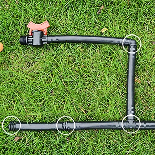 20-Pack - Irrigation Fittings Coupling for 1/2" Drip Tubing - Barbed Connectors (Fits Most Brands, Rain Bird 16mm .520 ID and Compatible Drip or Sprinkler Systems) (Coupling 20-Pack)