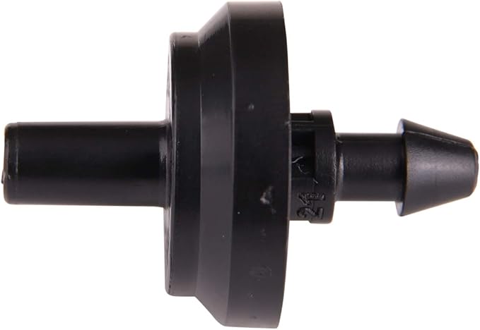 Raindrip PC4010B 1 GPH Pressure Compensating Drippers, Drip Irrigation Emitters for Drip Irrigation Gardening System, Maintains Constant Water Flow, 10-Pack, Black