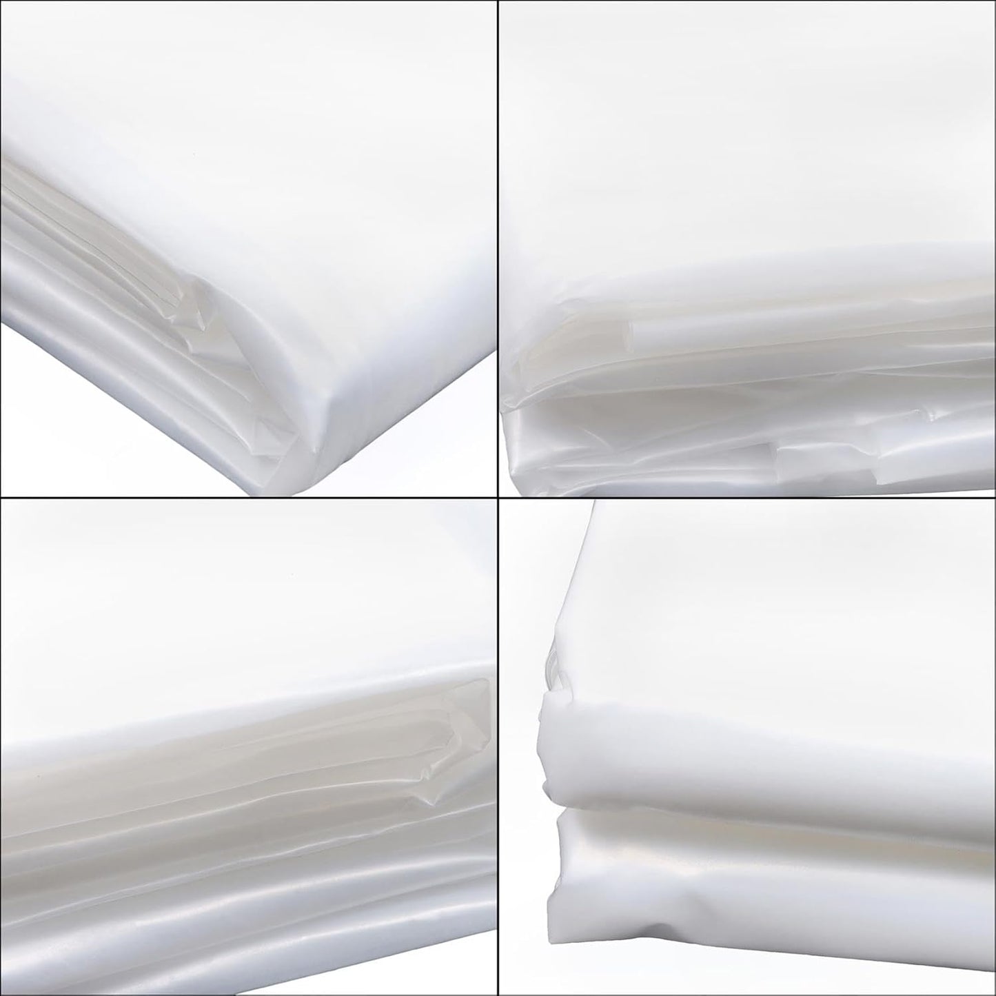 20 x 25FT Greenhouse Plastic Sheeting, 6 Mil Heavy Duty Clear Polyethylene Film, Covering for Gardening, Farming