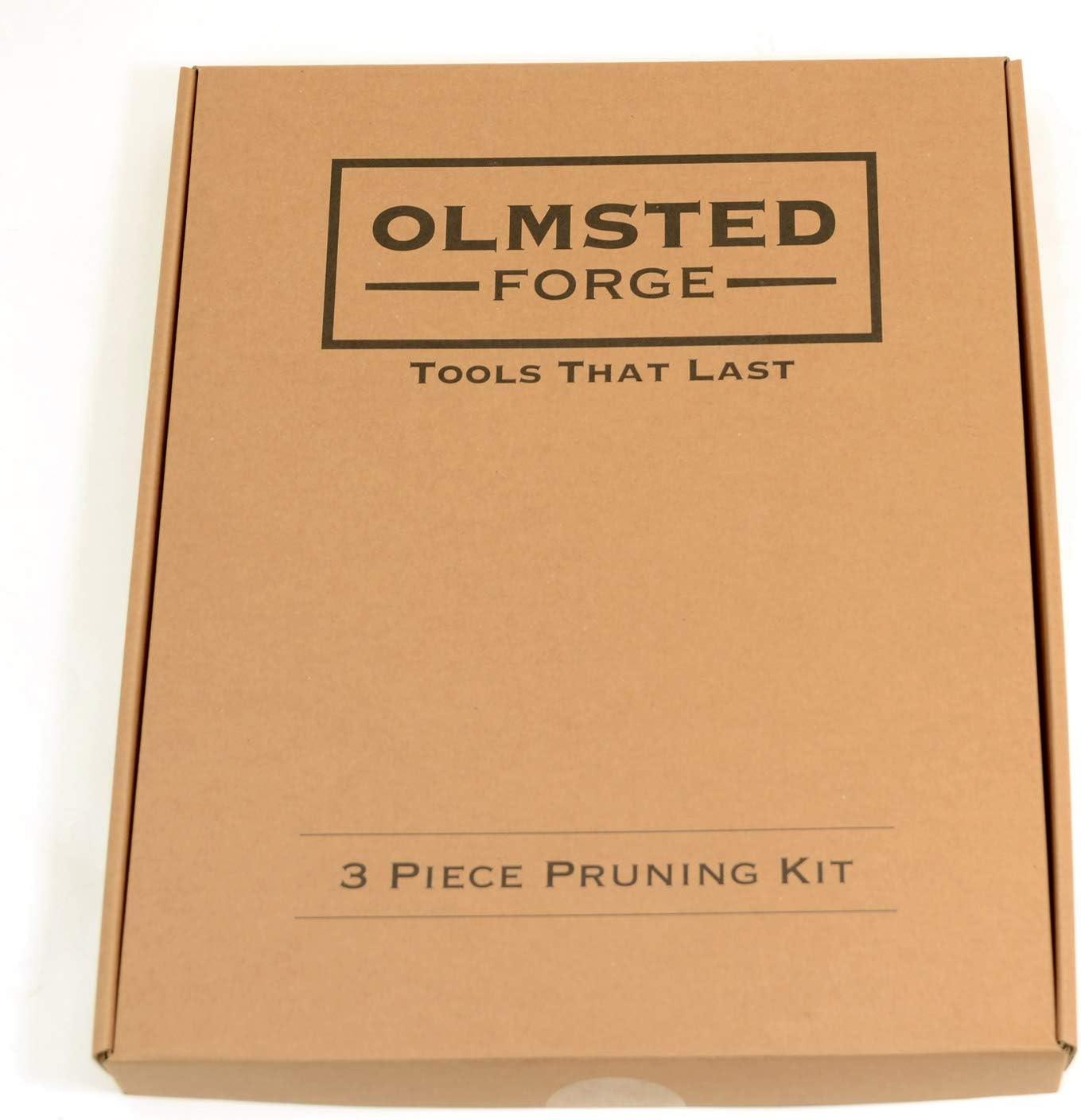 OLMSTED FORGE Pruning Tool Kit, 3 pcs: Pruner, Saw & Lopper