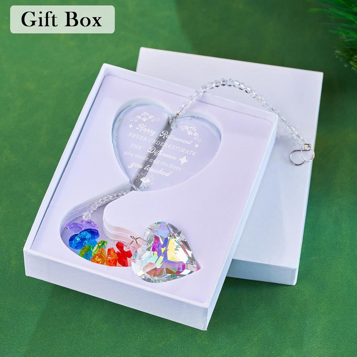 Retirement Gifts for Female Nurse Doctor, Crystal Suncatcher for Women Colleague Mother Teacher Grandmother Gift for her (Retirement Gift)
