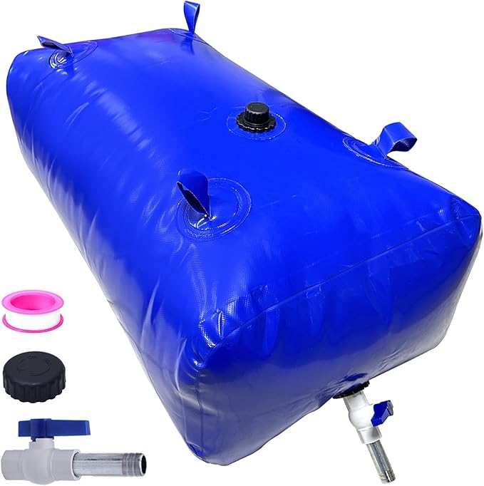 XITAO 264Gal/1000L Water Storage Bladder Large Capacity Water Storage Containers Portable Foldable Emergency Water Tank Water Bag for RVs, Drought Resistance, Fire Prevention, Agricultural Irrigation