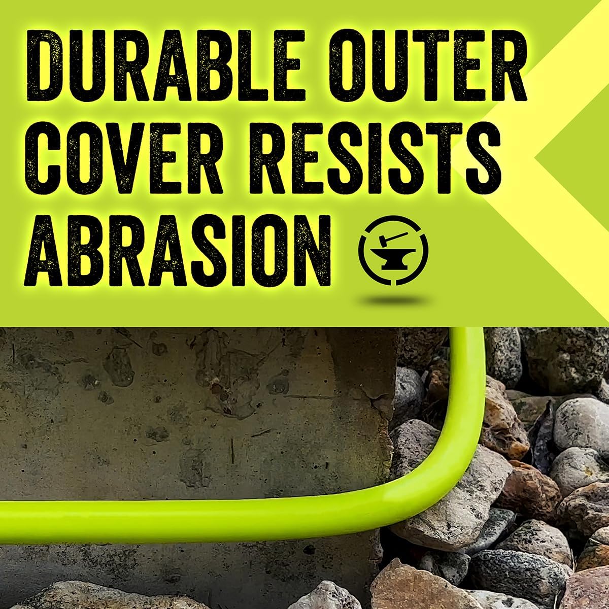 Flexzilla Garden Lead-in Hose 5/8 in. x 5 ft., Lightweight All-Weather Water Hose, Durable and Flexible, Leak-Free Connections