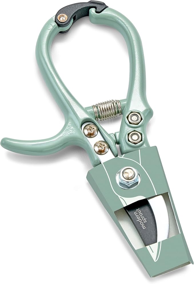 Modern Sprout Gardening Pruners, Lightweight, Durable, Green, One Size (Sage-New Packaging)