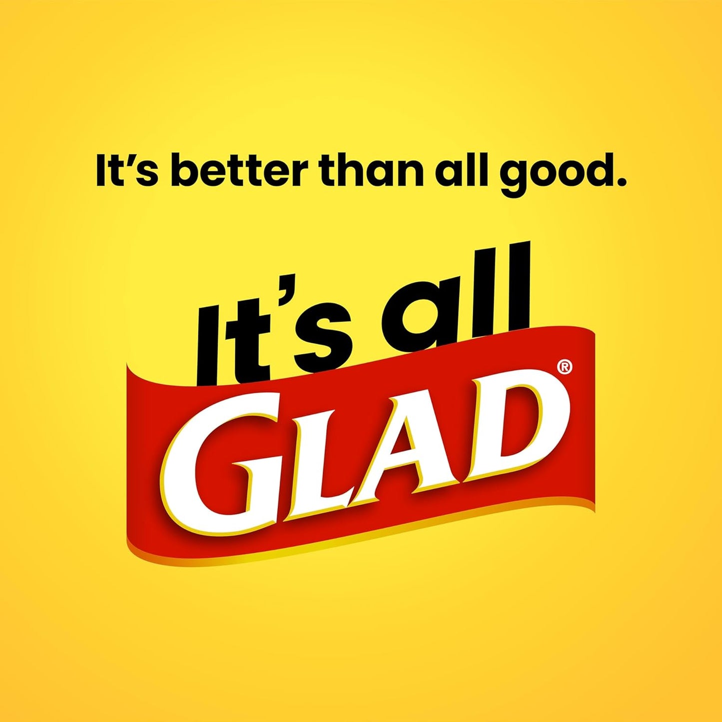 Glad ForceFlex Tall Kitchen Trash Bags, 13 Gal, Gain Original with Febreze, 80 Ct (Pack May Vary)