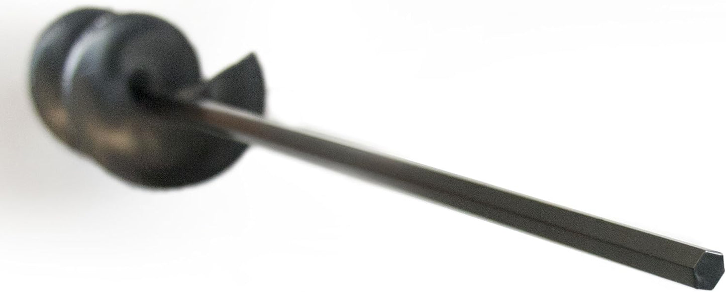 Willard & May Flower Bulb HEX Shaft Drill Planter, Non-Slip – 2.75 by 24 inch - Bulb & Bedding Plant Auger