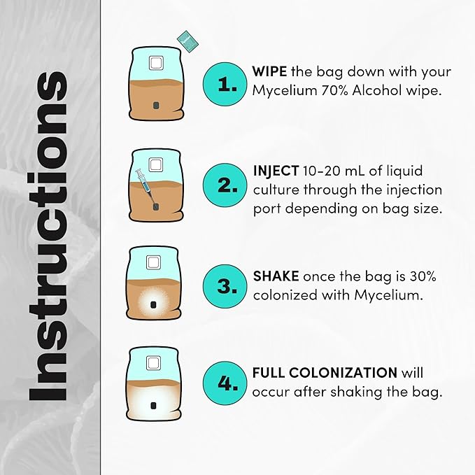 Mycelium Plus Gourmet Mushroom All-in-One Bag - Premium Organic 12 LB Blend of 50% Alder & 50% Soy Hull Substrate with Sterilized Millet/Milo Grain - Perfect for Wood-Loving Mushrooms