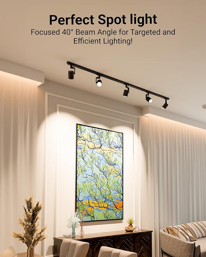 Sunco 24 Pack MR16 LED Bulb, GU10 Dimmable Track Light Bulbs, 5.5W=50W, 3000K Warm White, 550 LM, 25000 Lifetime Hours UL