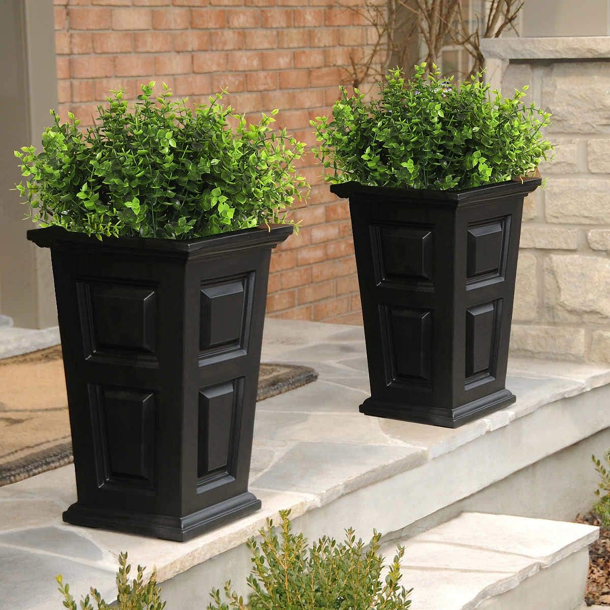 RECUTMS 8 Bundles Artificial Eucalyptus Artificial Grasses Fake Greenery Boxwood Stems Fake Plants and Greenery Springs for Farmhouse,Home,Garden,Office,Patio,Wedding and Indoor Outdoor(Eucalyptus)