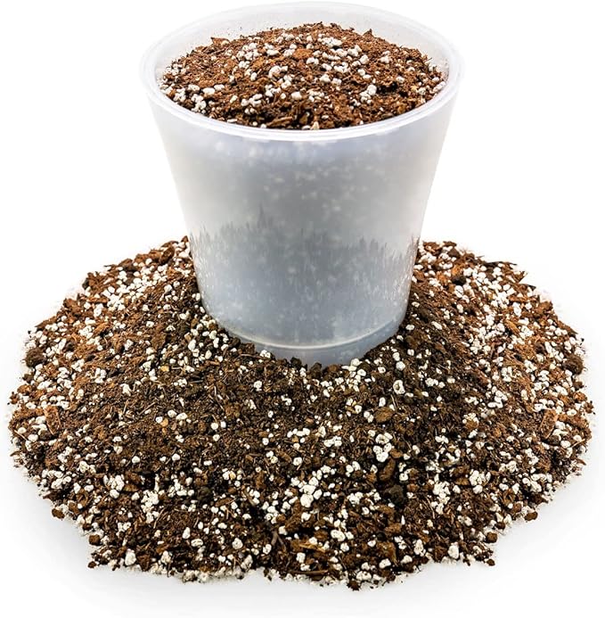 Premium House Plant and Tropical Plant Potting Soil - Re-Potting Soil for All Types of Indoor House Plants - 5 Quart