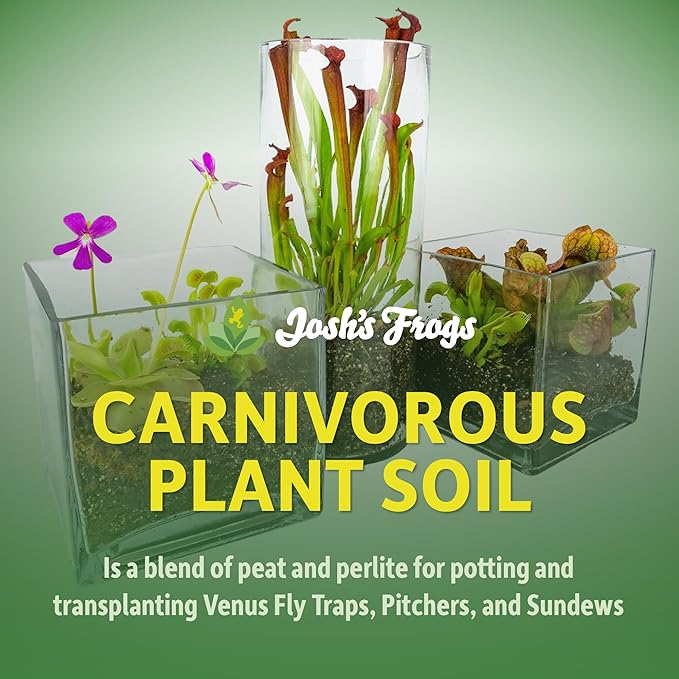 Josh's Frogs Sprig & Stone Carnivorous Plant Soil - Venus Fly Traps/Pitchers/Sundews (4 Quart)