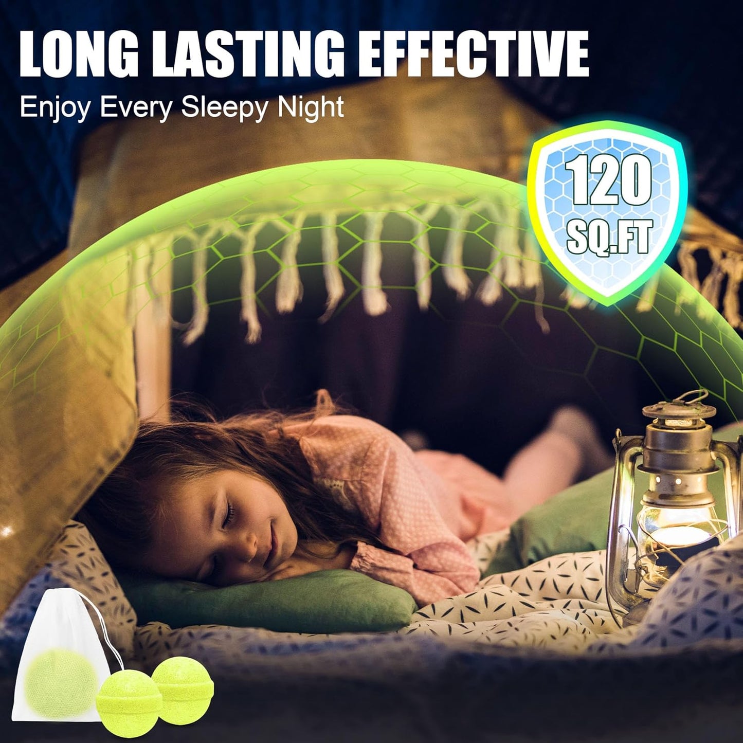 24 Pack Mosquito Repellent for Outdoor Patio, Natural Mosquito Deterrent for Yard Camping Travel, Powerful Fly Mosquito Control Repellant Indoor Outdoor Safe for Humans & Pets