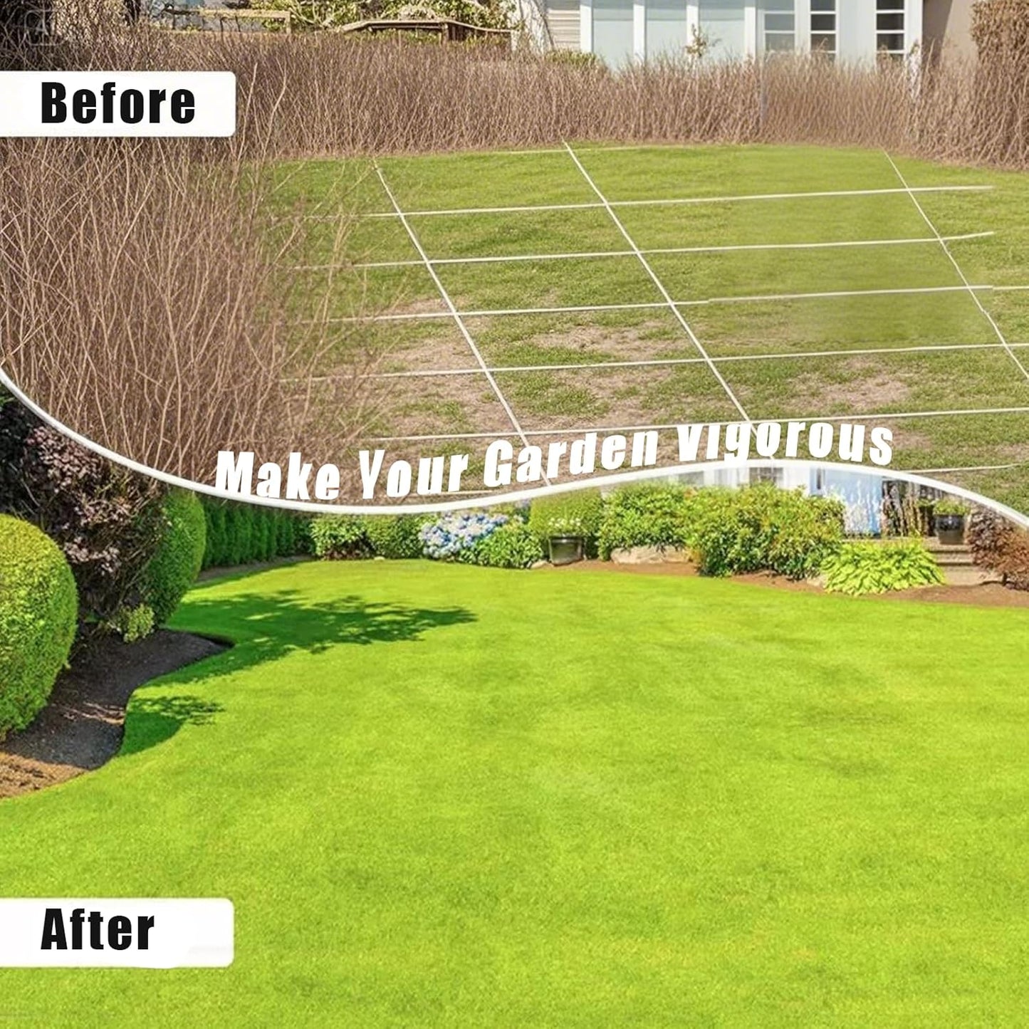 Lawn Aerator Garden Tool with Soil Core Tray, 3 in 1 Manual Grass Plug Air Aerator with Spike Tool and Half Moon Edging Tool, Coring Aeration for Lawn Yard Care