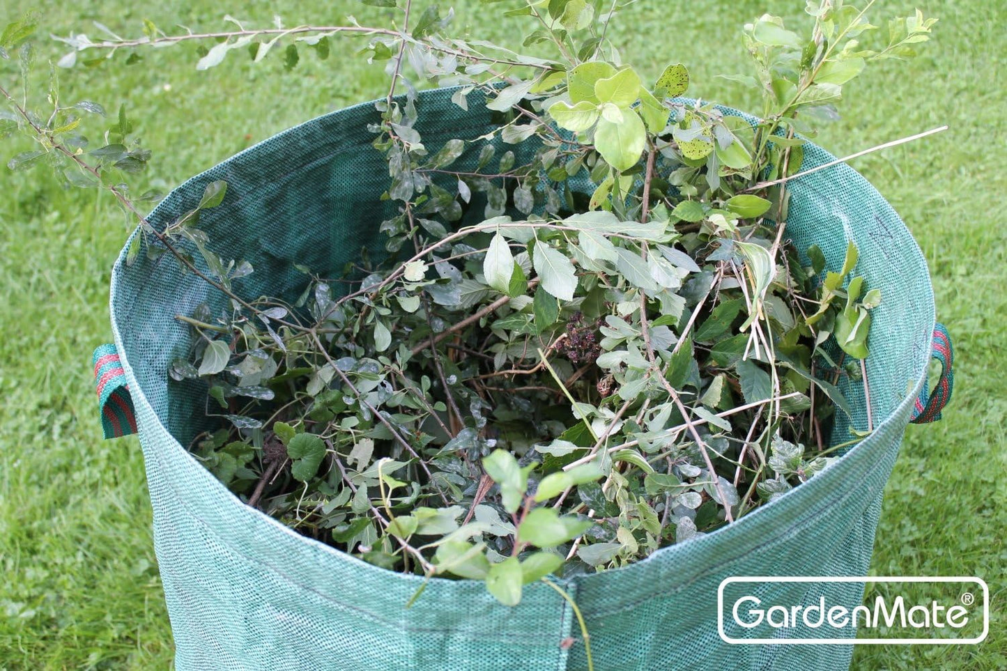 GardenMate 3-Pack 72 Gallons Reusable Garden Waste Bags (H30, D26 inches) - Yard Waste Bags