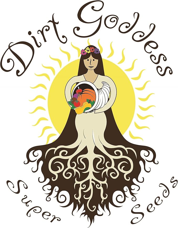 Dirt Goddess Super Seeds ~ Mesclun Mix Seeds (1/4 Lb) 106,000 Seeds Bulk Non GMO