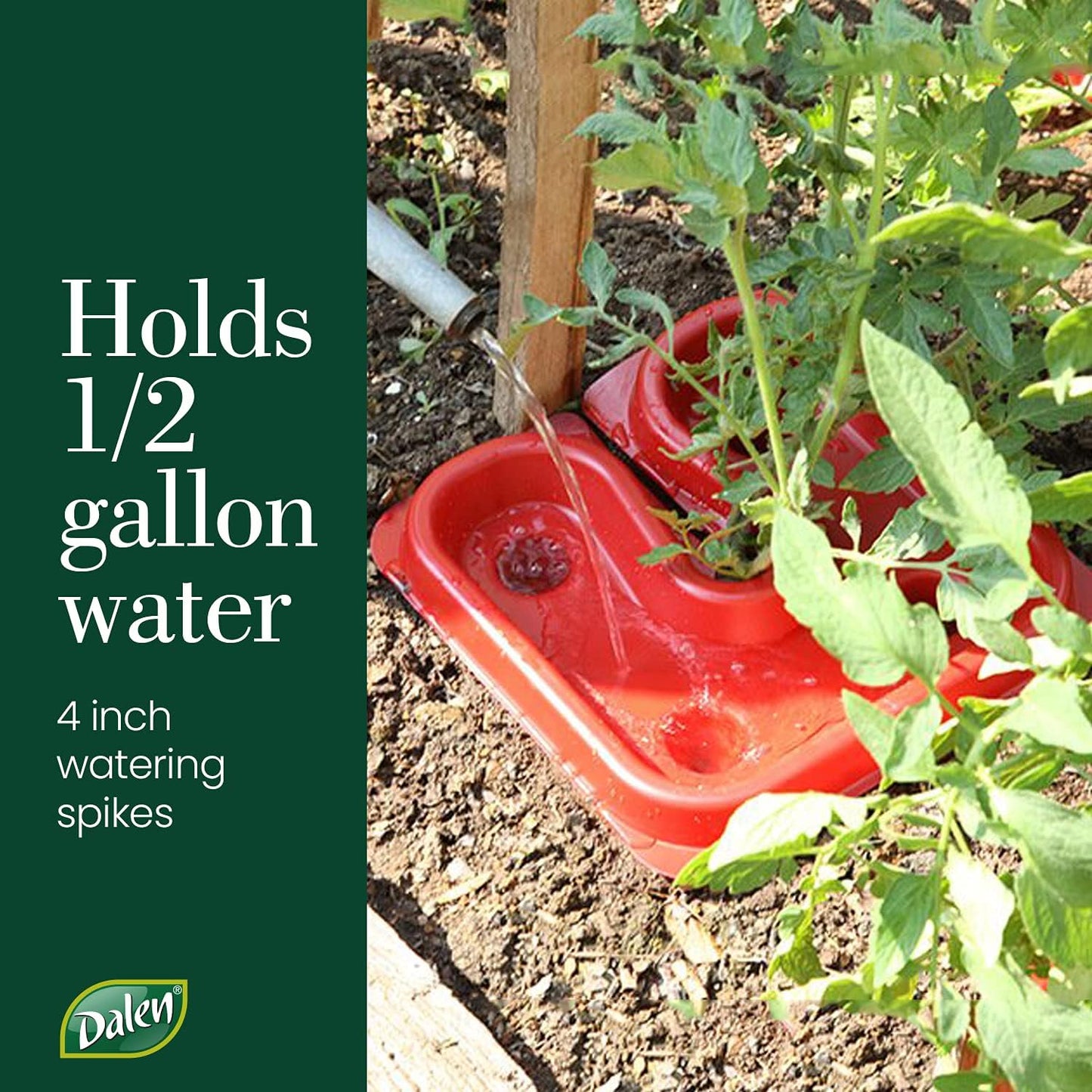 Dalen Gardeneer Tomato Tray Super Boost – Increases Tomato Plant Yield up to 40% – Easy to Install – 12" x 12" x 3.5" – Pack of 3