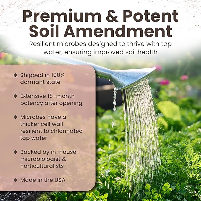Tribus Organic Microbial Inoculant β Root Booster for Plants, Increases Plant Yield, Root Growth, Flower & Fruit Quality. Bloom Booster. Visible Root Growth in 24Hrs. Liquid Color May Vary. 3.38 oz