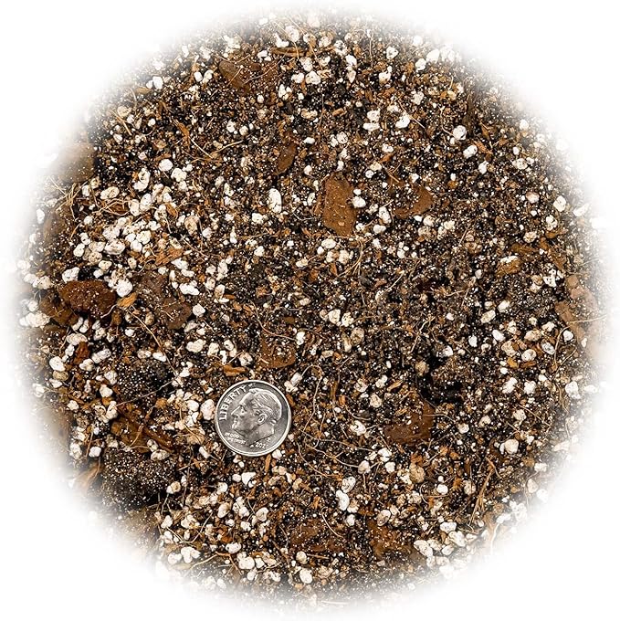 Premium Aroid Potting Mix - 1 Quart - Soil Free Blend for Aroids - Growing Medium for House Plant