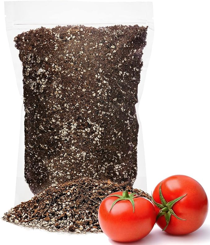 Premium Organic Potting Soil for Tomatoes - (2 Quart Bag)