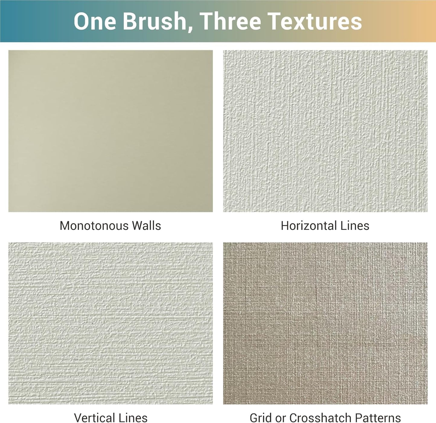 Wallpaper Brush Handle Trowel Hand Finish Concrete Trowel with Comfort Handle for Texturing Concrete in Curbs, Gutters and Other Hard to Reach Areas(WT402C)