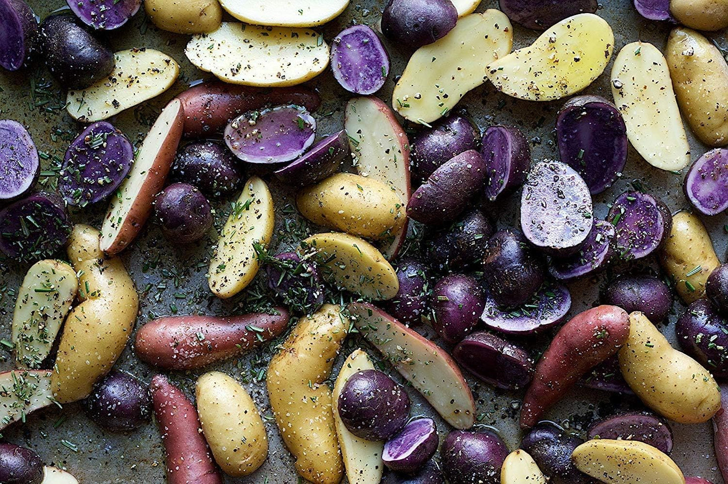 Fingerling Certified Seed Potato Mix 2LB Whole Potatoes Great for Organic Gardeners Easy to Grow