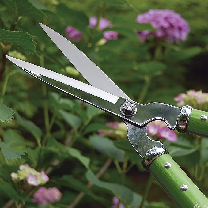 Martha Stewart Japanese Stainless Steel Hedge Shears W/Hardwood Handles