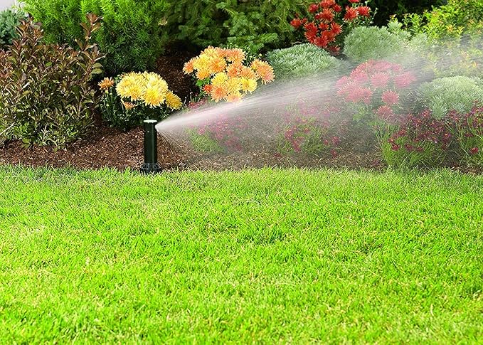 Orbit 5 Pack (10 Total Sprinklers) Voyager Gear Drive Sprinkler Head for Large Area Yard Watering -