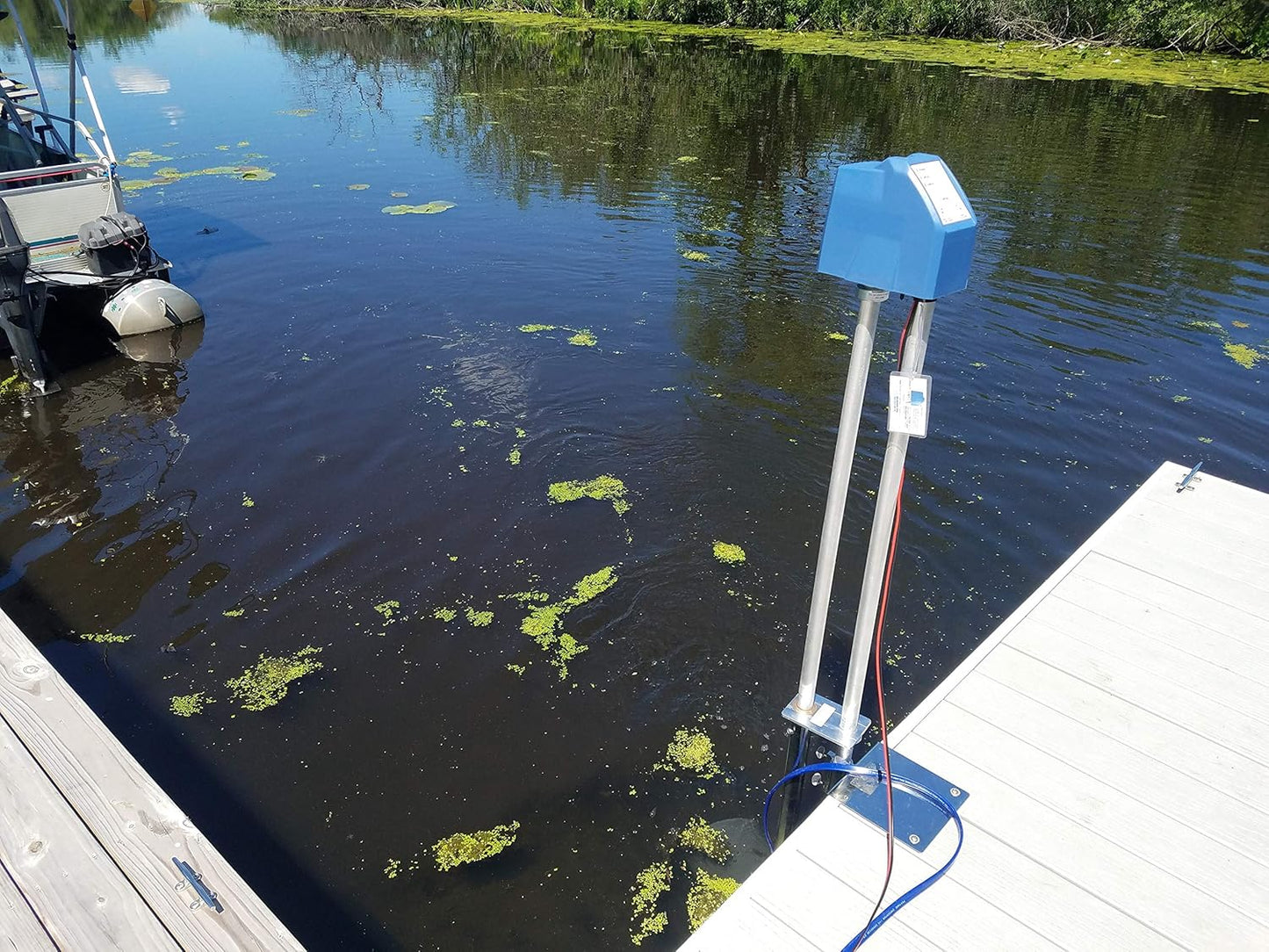 Scott Aerator: Aquasweep with Oscillator | Dock Mount | Muck Blaster | 1 Horse Power, 115V | Made in USA | 5-Year Warranty (100ft Cord)