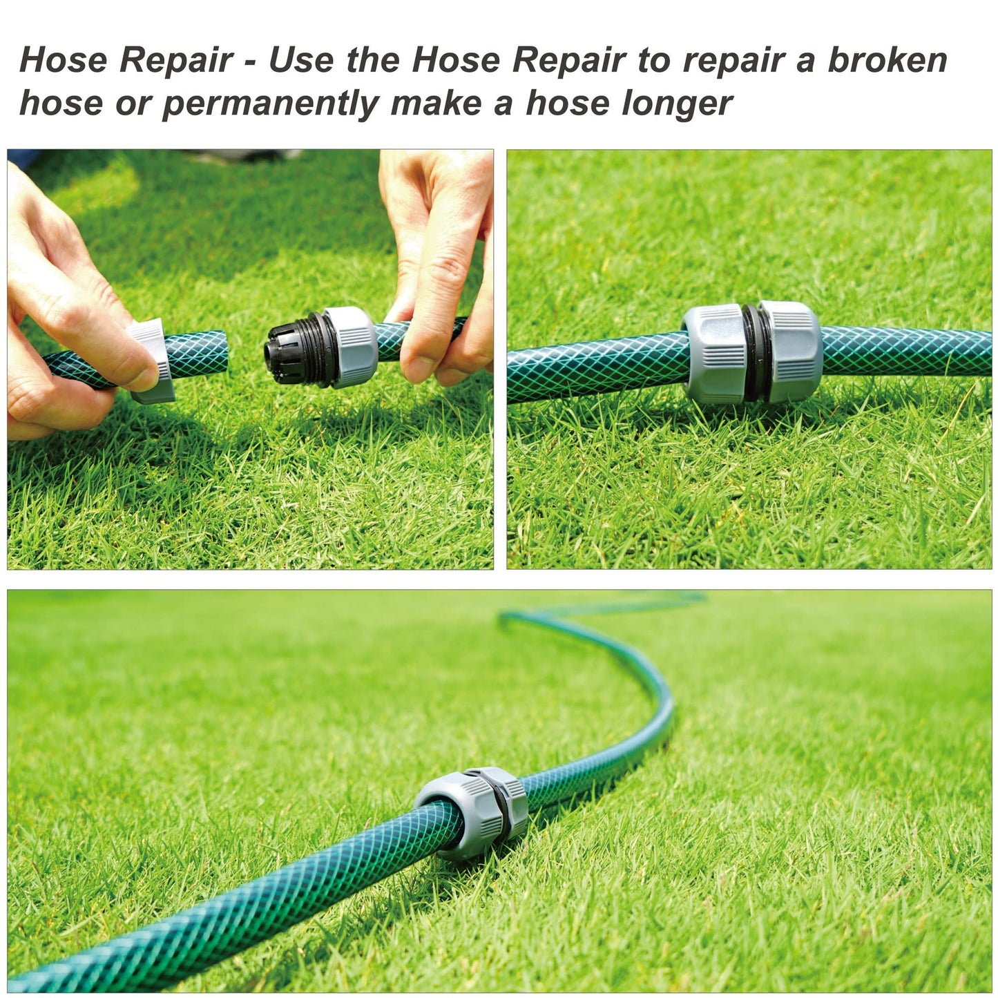 Eden 98063 Multi-Adjustable Flex Design Above Ground Irrigation Garden Sprinkler System, Sprinkler
