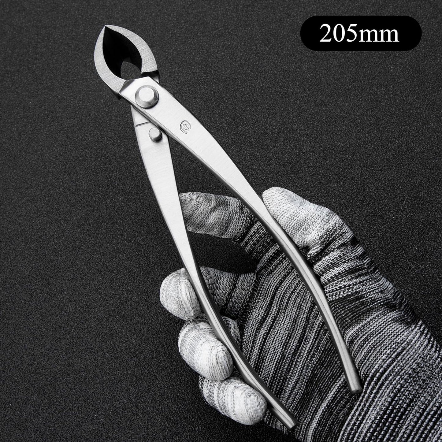 TianBonsai Bonsai Tools 5-Piece Alloy Steel Bonsai tool Kit In Cluding 210mm Long Handle Scissors / 205mm Branch Cutter / 205mm Knob Cutter / 200mm Straight Root Hook/Tweezers (NBK5-01)