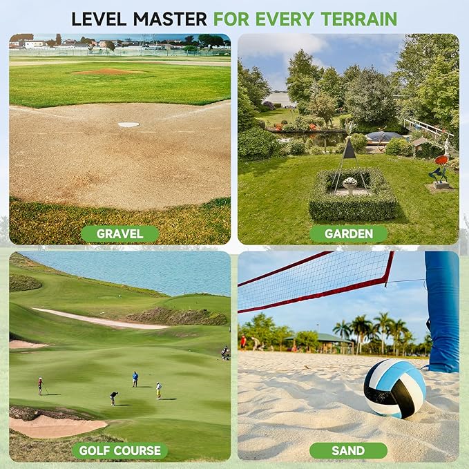 Lawn Leveling Rake – Heavy-Duty Galvanized Steel Yard Leveling Rake with Adjustable 48x12 Inch Rack Head & Extendable 52-78 Inch Handle, Rust-Resistant, All-Welded, Gloves Included