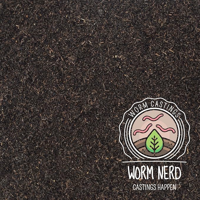 Arcadia Garden Products Worm Nerd Worm Castings, Natural Soil Additive for Lawns, Gardening and Potted Plants, 9 Quarts, Black (WN07) ***Cannot Ship to Hawaii***