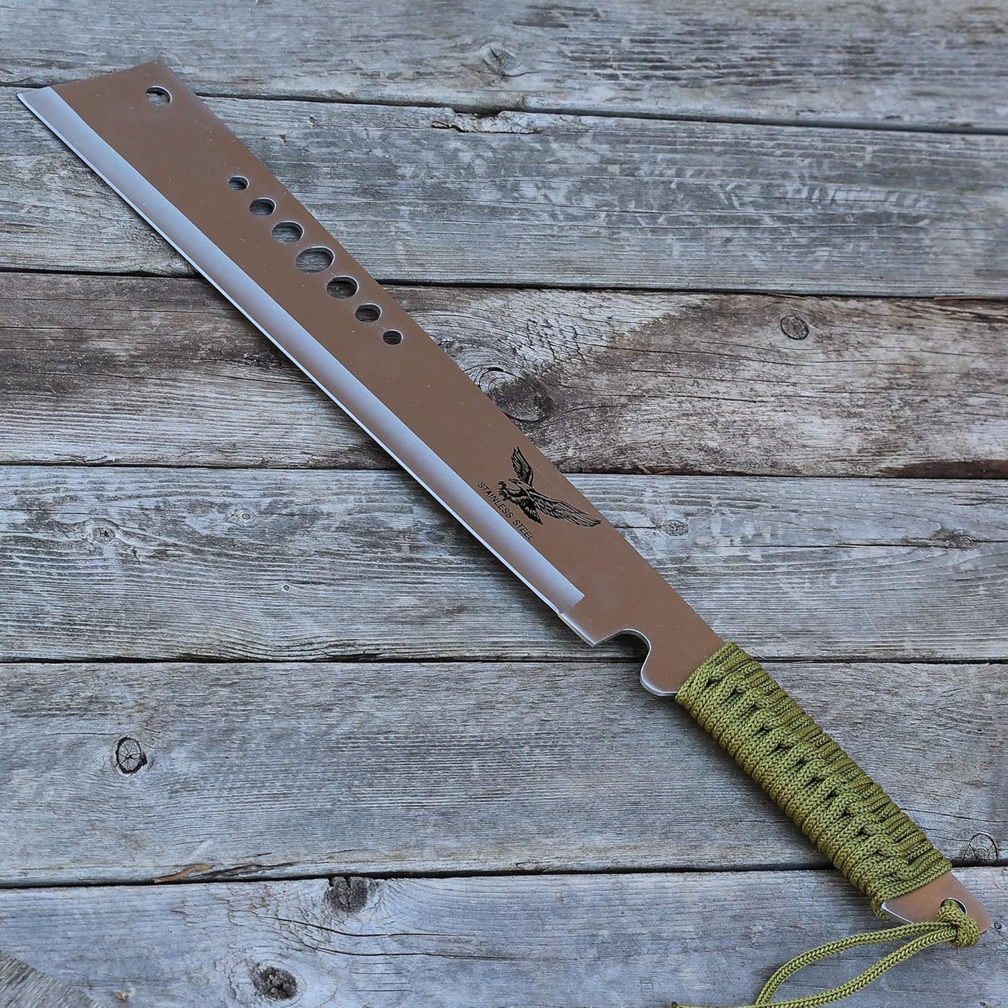 Armory Replicas Full Tang Machete Knife - Multipurpose Outdoor Camping Tool