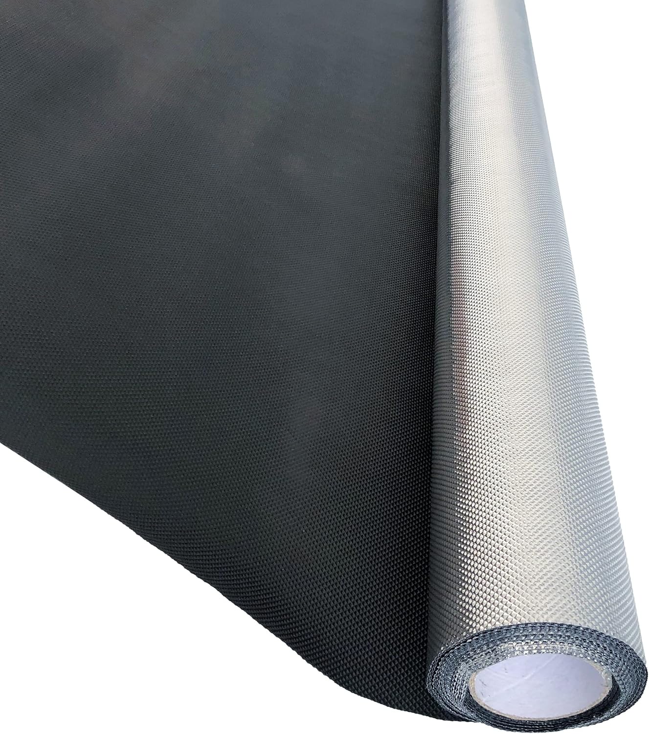 Plant Grow Film Mylar Diamond Reflective Foil 100% Light Blocking (4.3 MIL Diamond Film 4x25 FT, Diamond on White)
