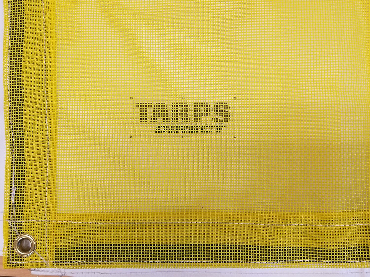 12 Ft. x 36 Ft. Yellow 10 Oz. Vinyl Coated Mesh Tarp